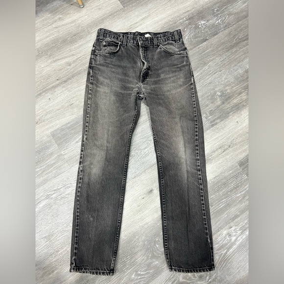 Levi's Other - VINTAGE 505 Classic Levi Strauss & co. Black Wash Men’s Jeans